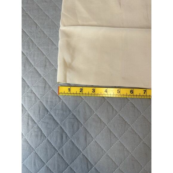 Antique Elegant Embroidered Symbol Pattern 100% Silk Scarf Chinese Beige - Picture 3 of 8